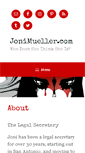 Mobile Screenshot of jonimueller.com